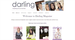 Desktop Screenshot of darlingmagazine.co.uk
