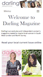 Mobile Screenshot of darlingmagazine.co.uk
